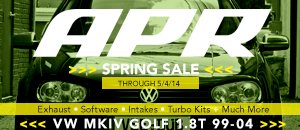 VW MKIV Golf 1.8T APR SALE
