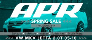 VW MKV Jetta 2.0T APR Sale!