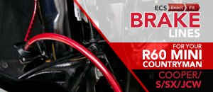 R60 MINI Countryman ECS Exact Fit Brake Lines