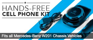 Mercedes-Benz W201 Hands-Free Cell Phone Kit