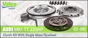 Audi MK1 TT 225HP Clutch Kit w/ Single Mass Flywheel