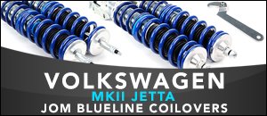 Volkswagen MKII Jetta JOM Blueline Coilovers