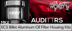Audi MK2 TT RS Billet Aluminum Oil Filter Housing