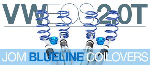 VW EOS 2.0T JOM Blueline Coilovers