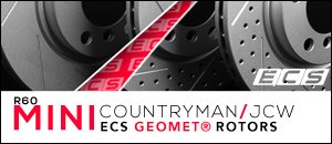 MINI R60 Countryman JCW ECS GEOMET&reg; Rotors