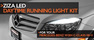 Mercedes-Benz W204 C-Class ZIZA LED DRL Kit