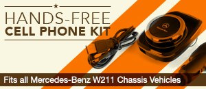 Mercedes-Benz W211 Hands-Free Cell Phone Kit