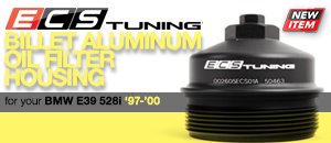BMW E39 528i Series Billet Aluminum Oil Filter Housing