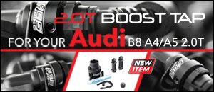 Audi B8 A4 A5 2.0T ECS Billet Boost Tap Kit