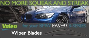 BMW E92/E93 3 Series Wiper Blade sets