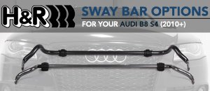 Audi B8 S4 H&R Sway Bars