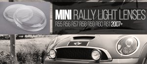 MINI Rally/Driving Light Lenses