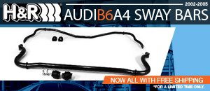 Audi B6 A4 H&R Sway Bars