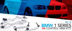 BMW E82 E88 1 Series 1M Control Arm Upgrade Kits