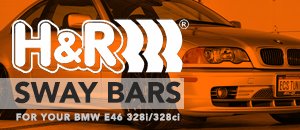 BMW E46 328i/328ci H&R Sway Bars