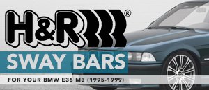 BMW E36 M3 H&R Sway Bars