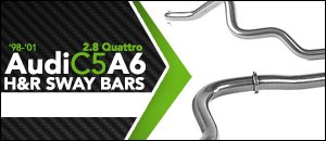 Audi C5 A6 2.8 Quattro H&R Sway Bars
