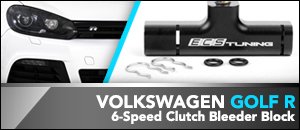 Volkswagen Golf R 6-Speed Clutch Bleeder Block