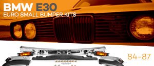 BMW E30 Euro Small Bumper Kits