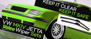 VW MKIV Jetta Valeo Wiper Blade Sets