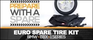 BMW E8X Non-M Spare Tire Kit