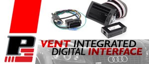 Audi B7 S4 P3CARS Vent Integrated Digital Interface