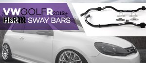 VW MKVI Golf R H&R Sway Bars