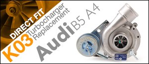 Audi B5 A4 1.8T K03 Turbocharger Replacement