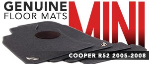Genuine MINI Cooper R52 Carpeted Floor Mats