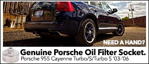 Porsche 955 S & Turbo Oil Filter Socket