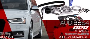 AUDI B8 S4 APR Stage 2+ Pulley Upgrade Kit