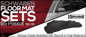 Volkswagen B5 Passat Schwaben Floor Mats