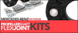 Mercedes-Benz W210 E320 Chassis Propeller Flex Kit