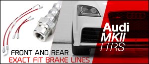 Audi TTRS ECS Stainless Steel Brake Lines