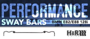 BMW E82/E88 128i H&R Sway Bars