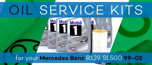 Mercedes Benz R129 S Class Oil Service Kits