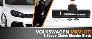 Volkswagen MKVI GTI 6-Speed Clutch Bleeder Block