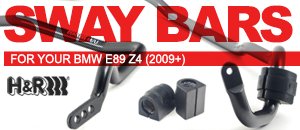 BMW E89 Z4 H&R Sway Bars