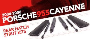 Porsche 955 Cayenne Rear Hatch Strut Kits