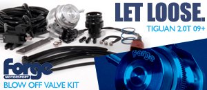 VW Tiguan 2.0T Forge Blow Off Valve