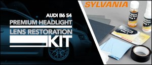 Audi B6 S4 Premium Headlight Lens Restoration Kit