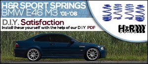 BMW E46 M3 H&R Sport Springs