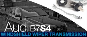 Audi B7 S4 Vaico Windshield Wiper Transmission