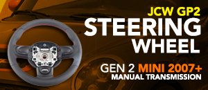 JCW GP2 Steering Wheel for Gen 2 MINI