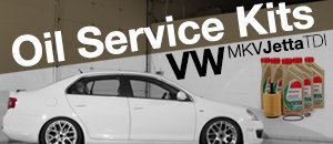 VW MKV Jetta TDI Oil Service Kits