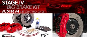 Audi B6 A4 1.8T Stage IV Big Brake Kit