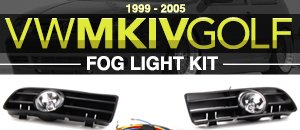 VW MKIV Golf Fog Light Kits