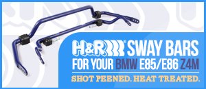 BMW E85/86 Z4 M H&R Sway Bars