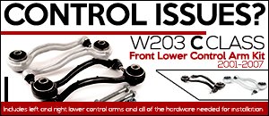 Mercedes W203 C Class Front Lower Control Arms