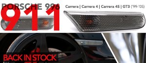 Porsche 996 911 Smoked Euro Side Markers